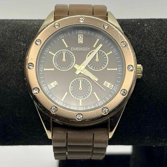 Brown Embassy Men’s Watch - Picture 1 of 5